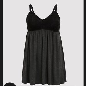 Super Soft Lace Bust Sleep Chemise